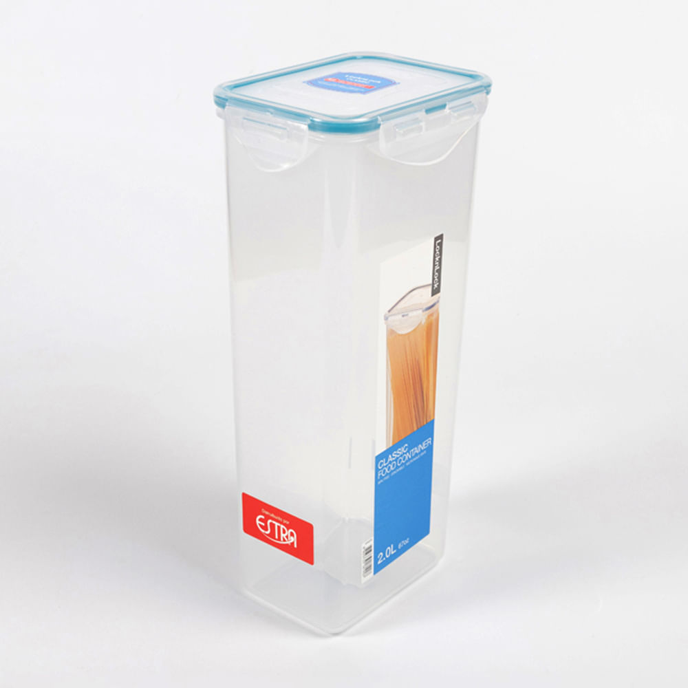 ▷🥇 distribuidor recipiente hermetico plastico rectangular 3800 ml 28x21x95  (alt) cm