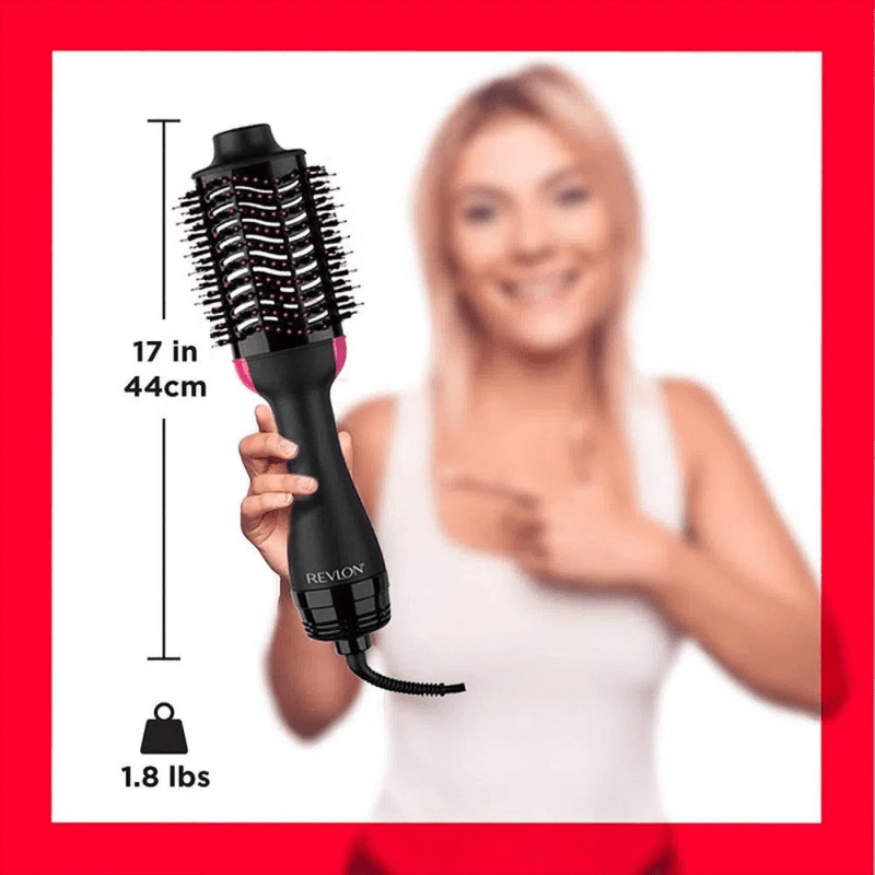 Cepillo Secador Cabello Revlon Aire Caliente Voluminizador