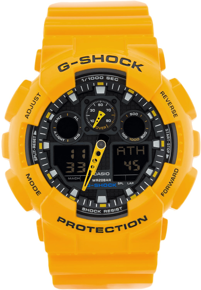 Reloj Casio G-Shock Deportivo Para Hombre Ga-100a-9a