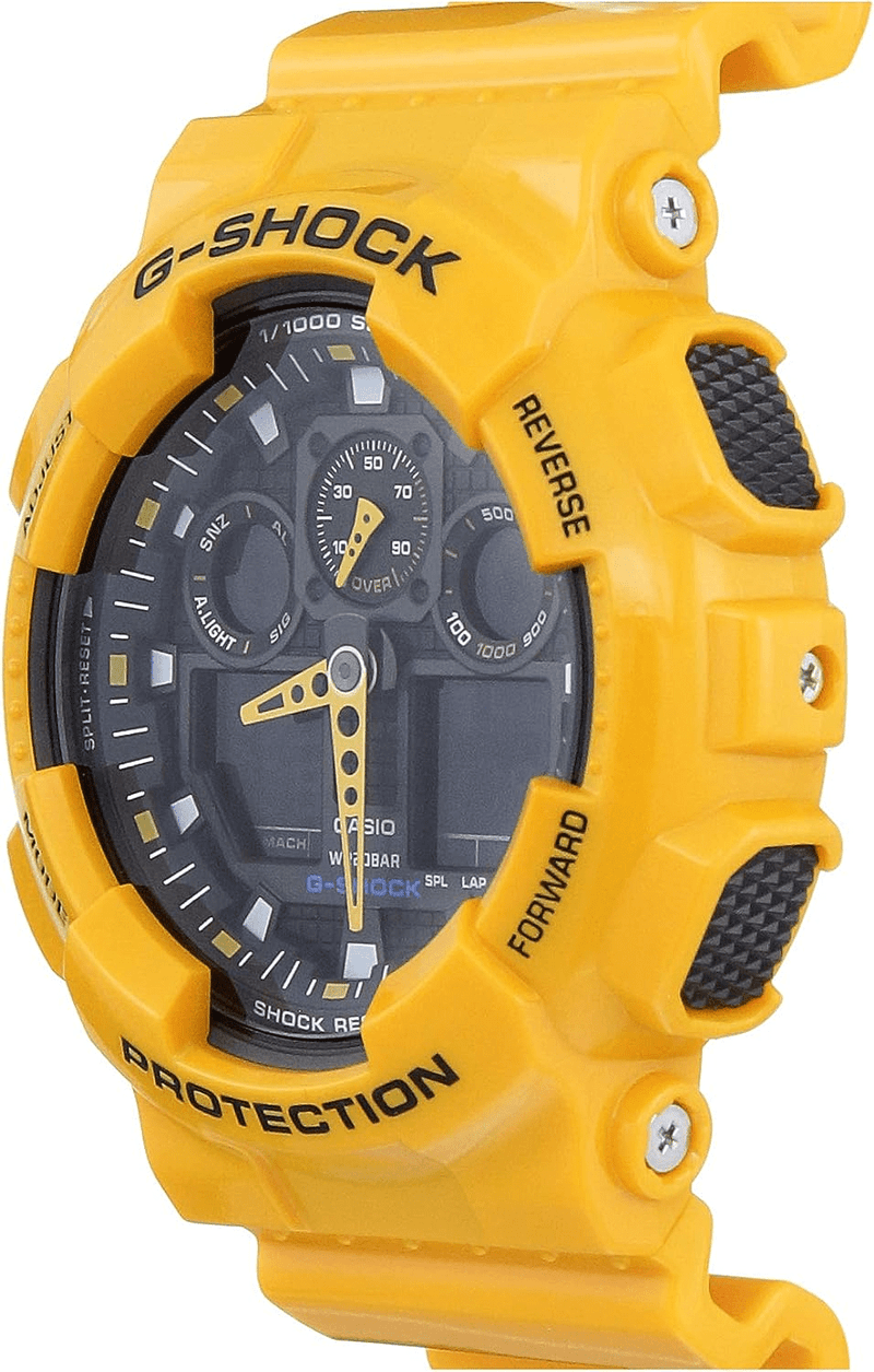 Reloj Casio Hombre Deportivo Azul/Amarillo