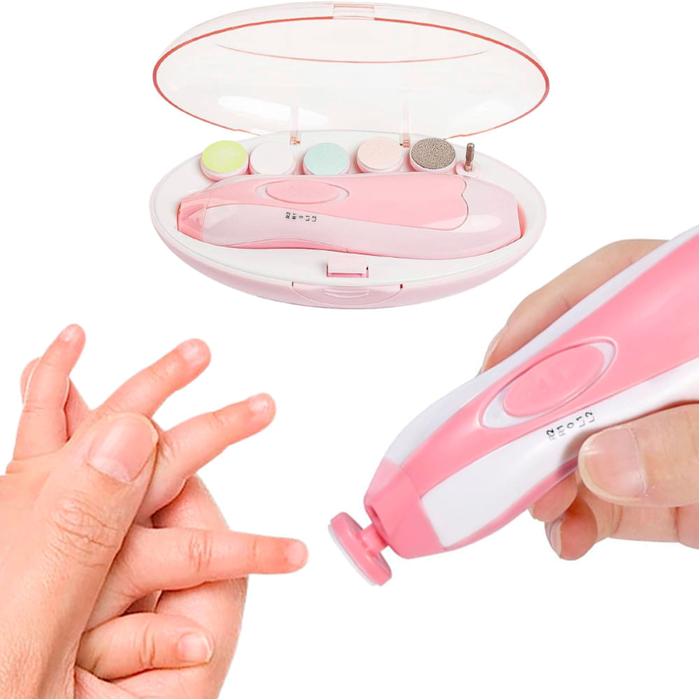 GENERICO Limador de uñas eléctrico para bebé