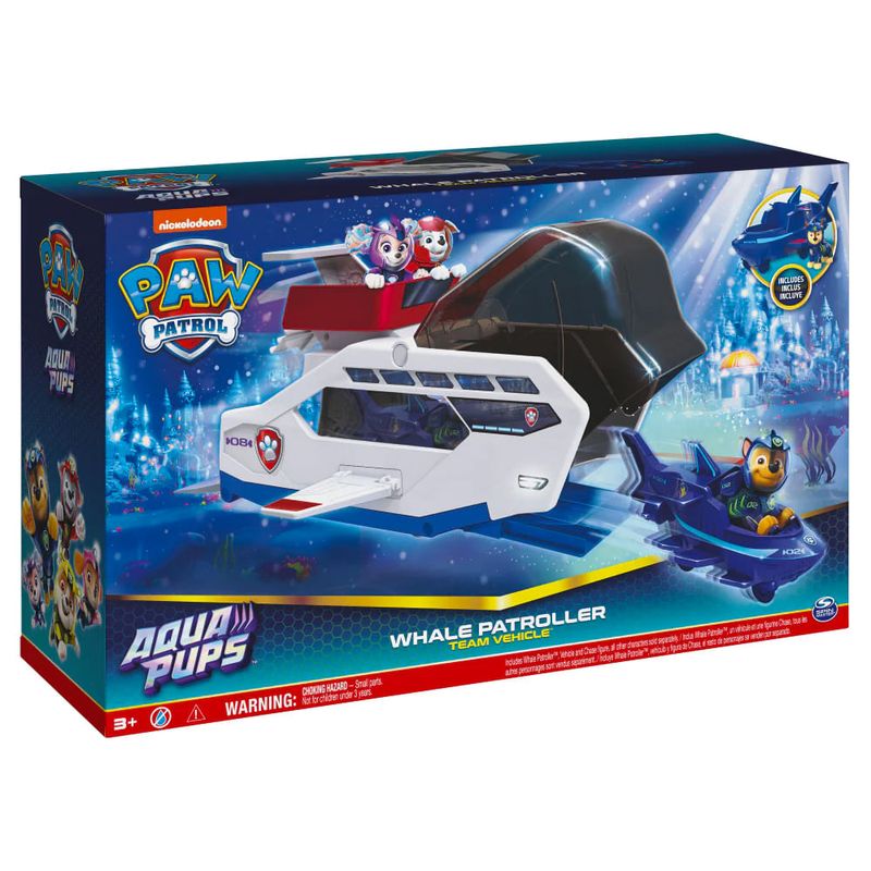 Juguete Paw Patrol Aqua Pups Chase Vehicle Carro