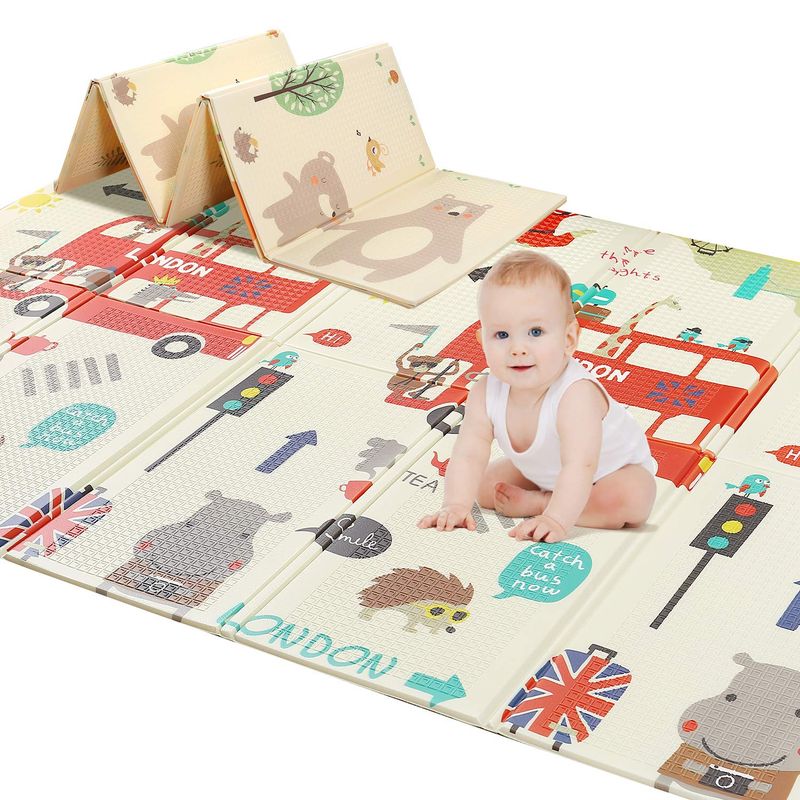 Tapete Alfombra Reversible Plegable Infantil GENERICO