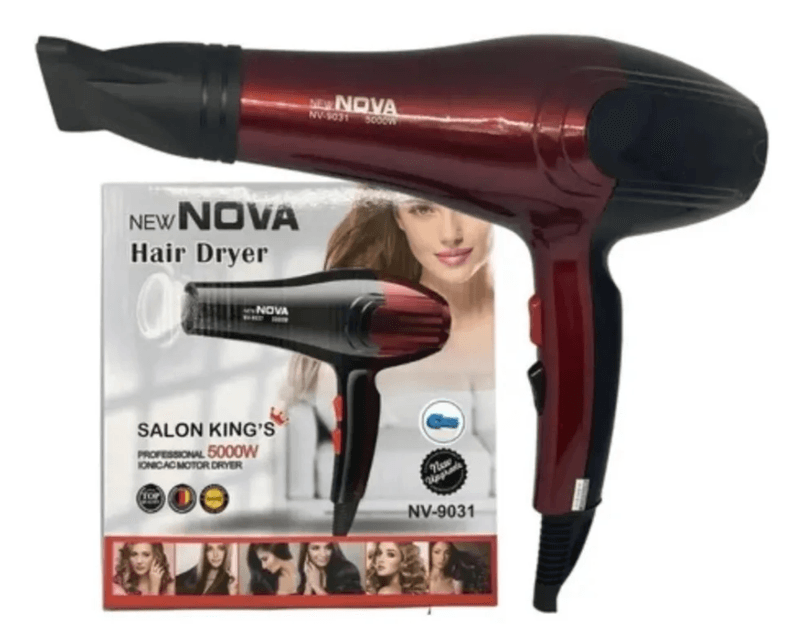 Secador Cabello Profesional 5000 W, Keratin Therapy, Tres