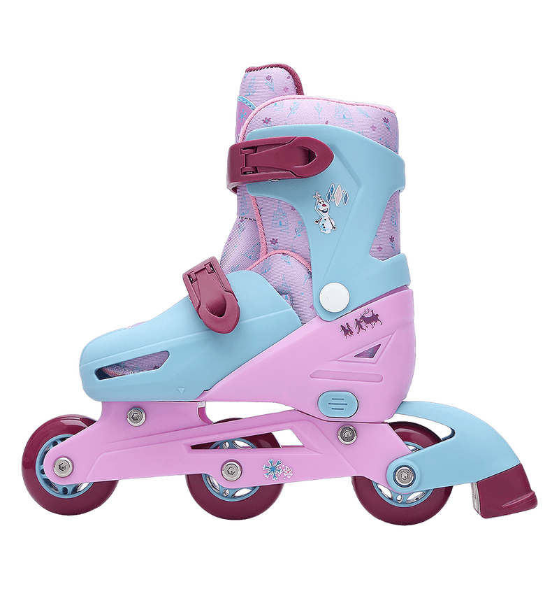 Patines en línea para niños 3 in line Skates Rosa Talla 31-34 de