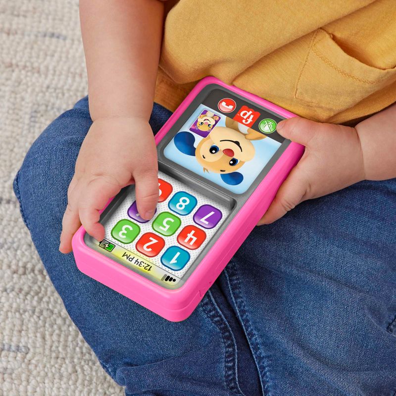 Fisher Price Smartphone Deluxe de Aprendizaje Rosado