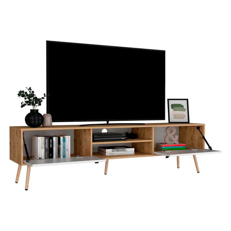 Mesa tv rack retro pata araña 120 - Mueblesyelectrolp