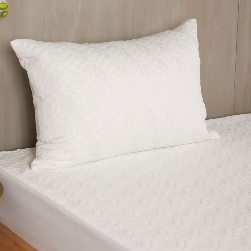 Funda de Almohada Essencial 150 hilos Blanco 50 x 73 cm