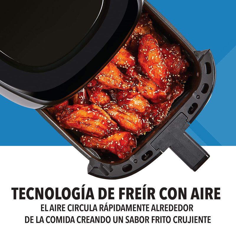 Freidora De Aire PowerXL Digital Cocción En 2 Niveles, 3.8L