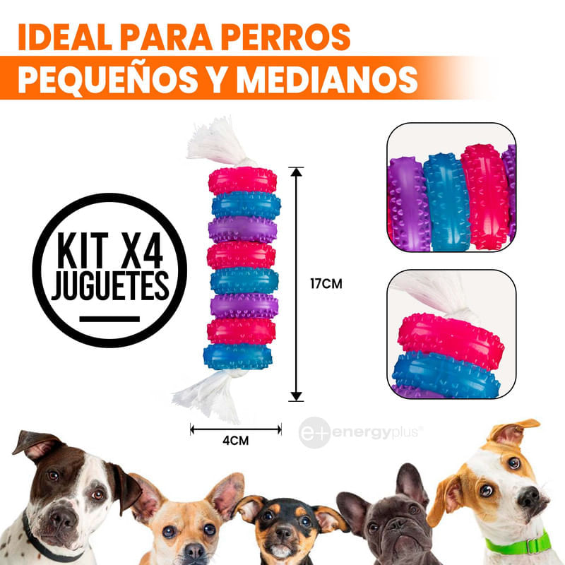 Kit De Juguetes Para Perro