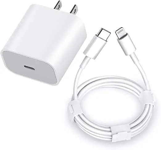 GENERICO Cargador Tipo C Carga Rapida 20W Compatible con iPhone