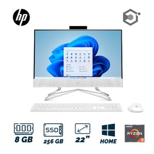TODO EN UNO HP 22 DD0535LA AMD RYZEN 3 3250U 12GB RAM SSD 256GB