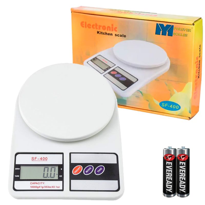 Balanza Gramera Báscula Cocina Digital Capacidad Hasta 10kg