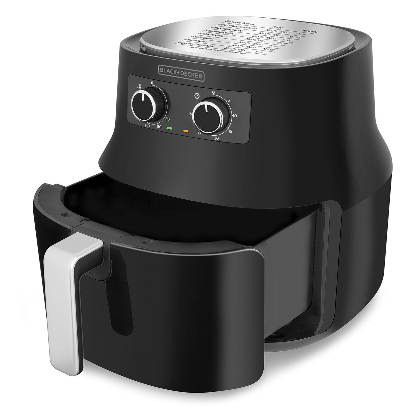 Freidora de Aire IMUSA Airfryer Esencial 3,2 Litros negra