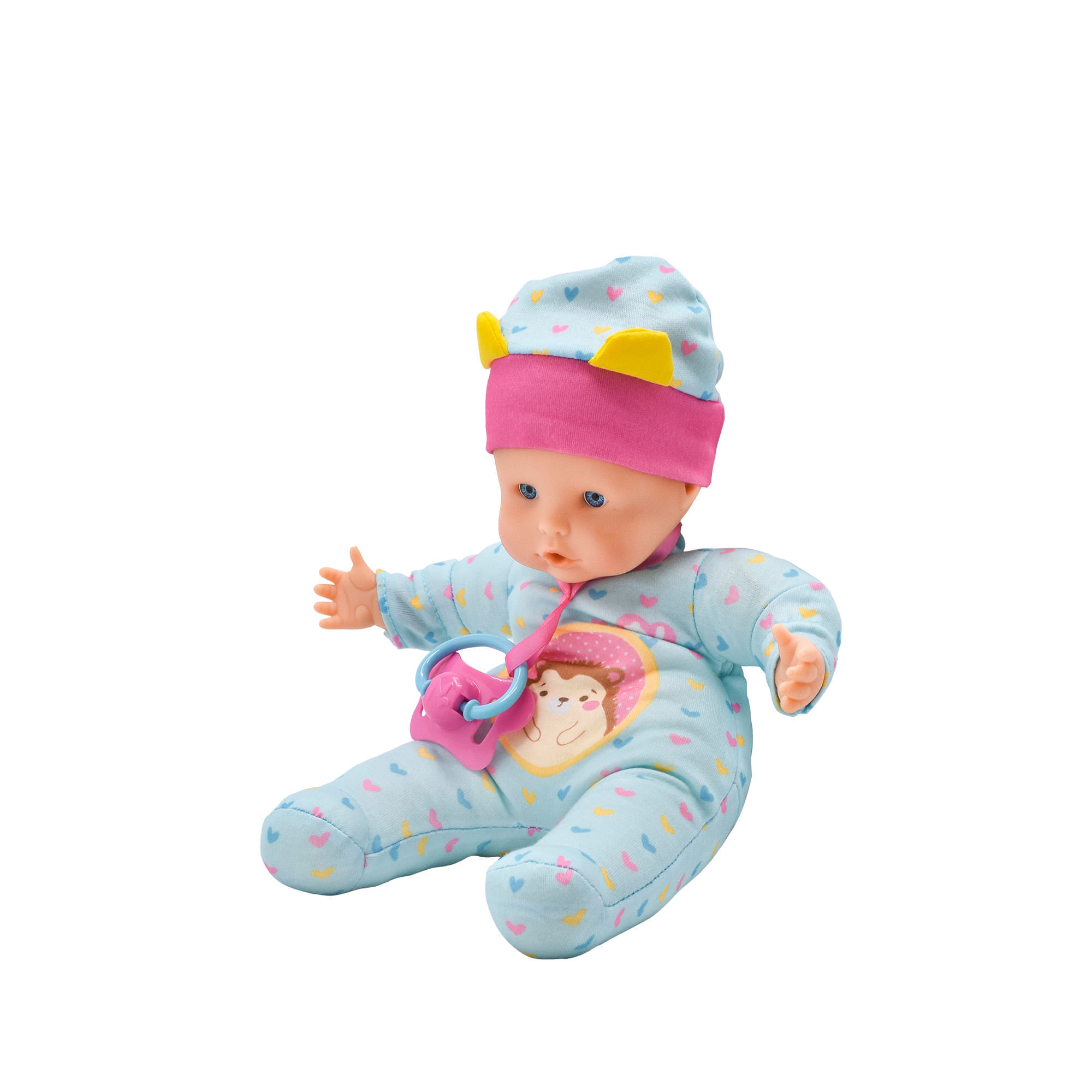 Nenuco Ropita Deluxe Short, Playera Y Sweater Blanco