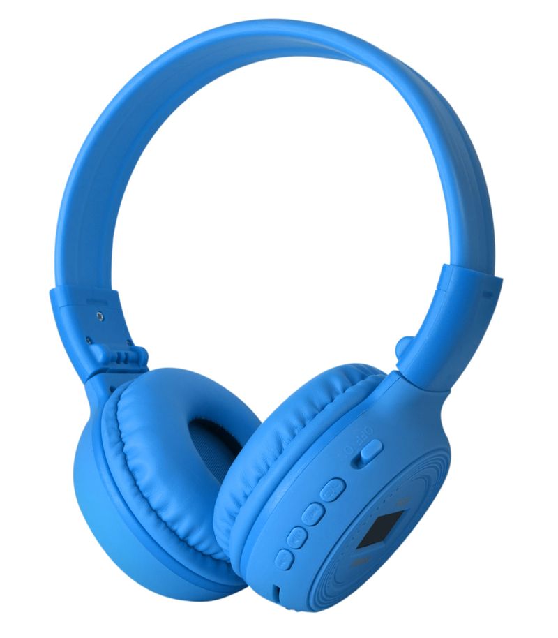 Auricular Diadema Sport MP3+Radio FM Azul > Auriculares > Electro Hogar