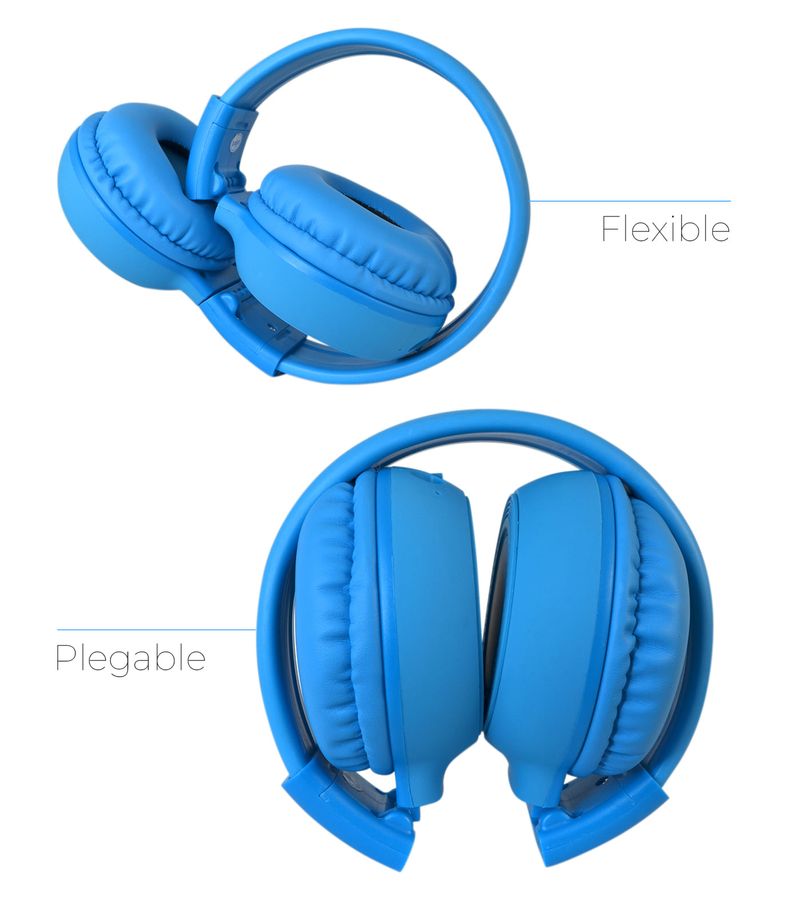 Auricular Diadema Sport MP3+Radio FM Azul > Auriculares > Electro Hogar