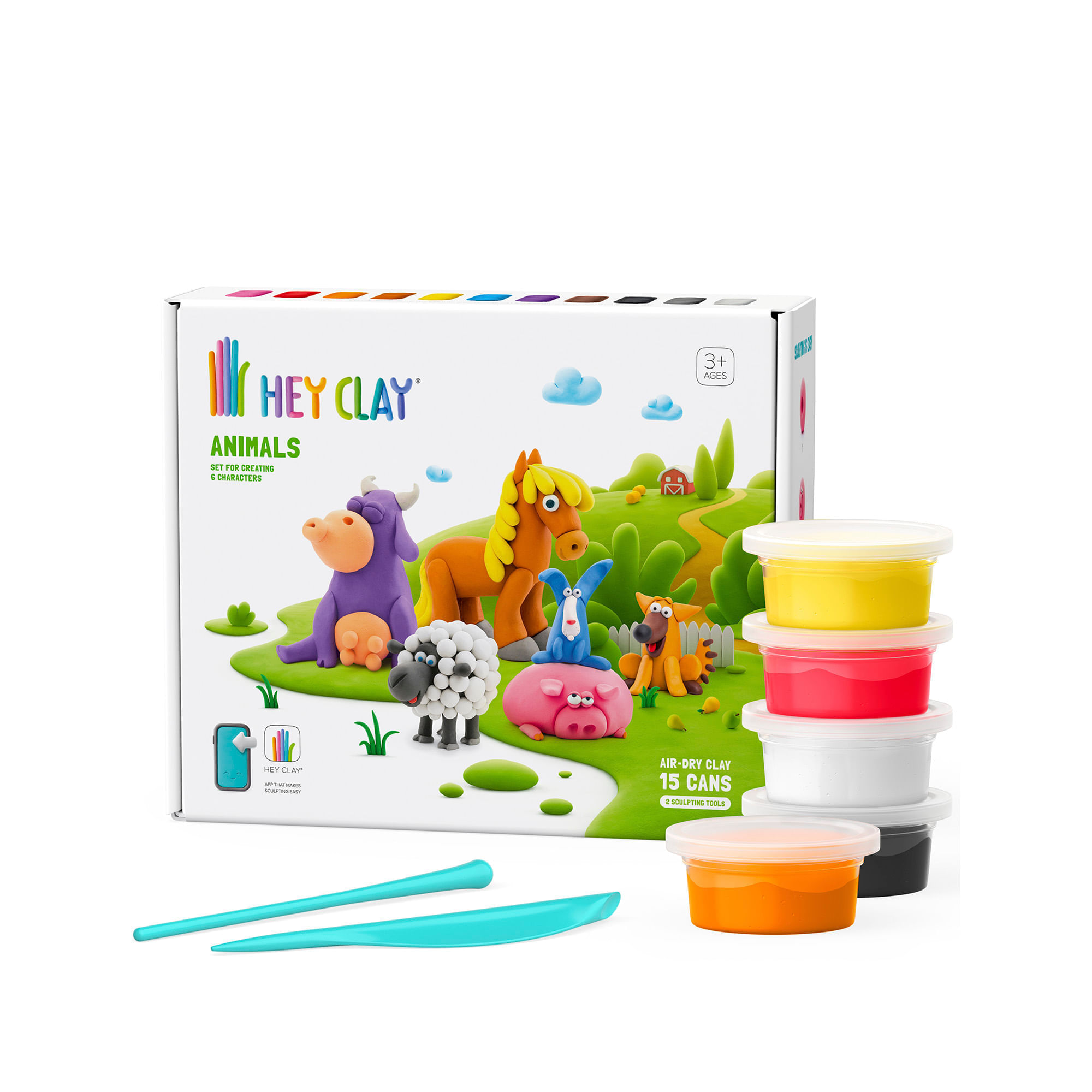 Animals 15 Latas Hey Clay - Tiendas Metro