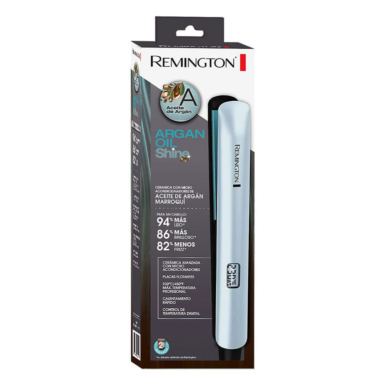 Plancha De Cabello En Ceramica Remington Argan S8500 Original