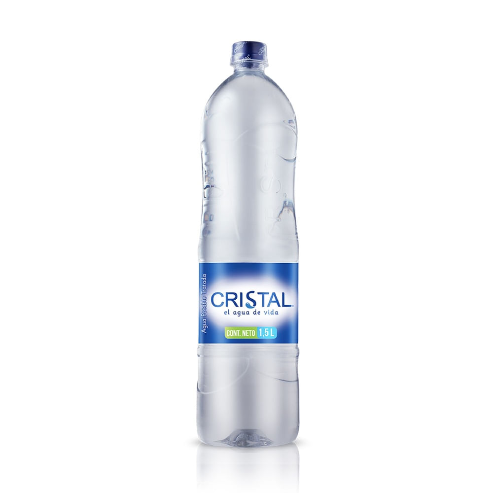 Agua Cristal Garrafa x 5 L, garrafa de agua 5 litros 