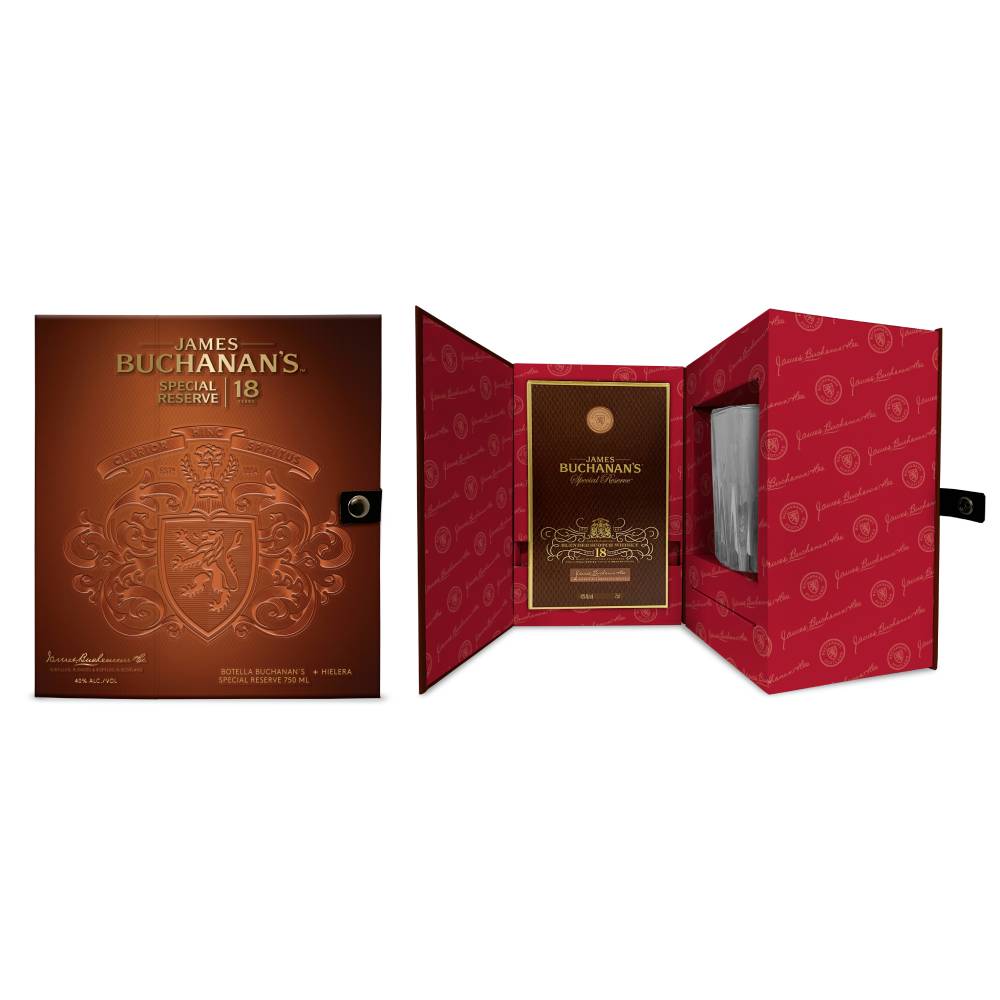 PACK WHISKY BUCHANANS 18 750 ML + HIELERA