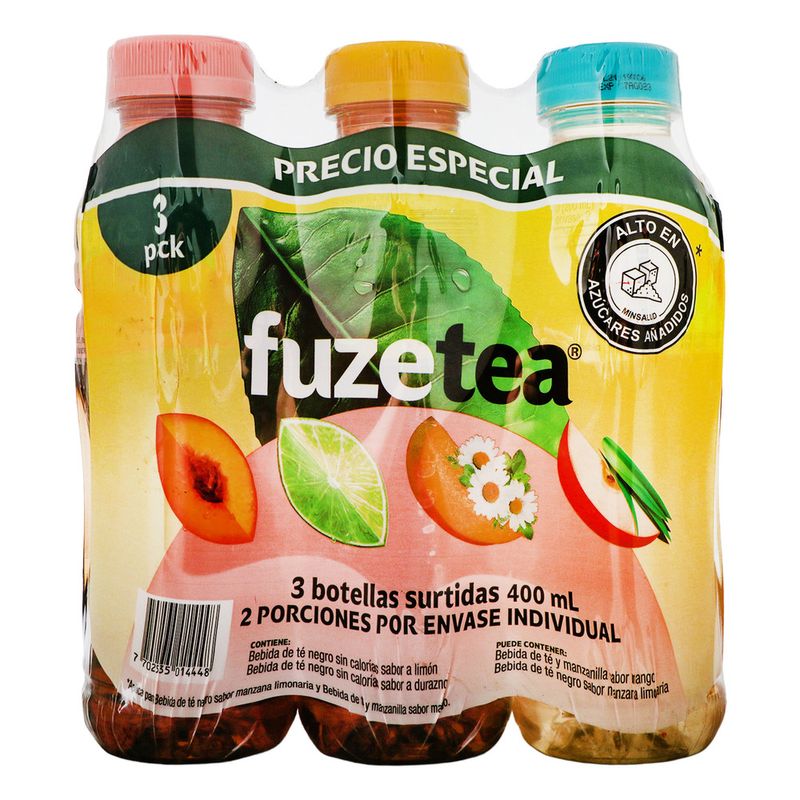 FUZE TEA 400 ML LIMÓN