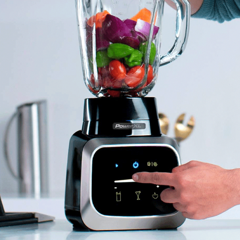 Batidora De Vaso Licuadora Oster Xpert Series Negra Con Vaso