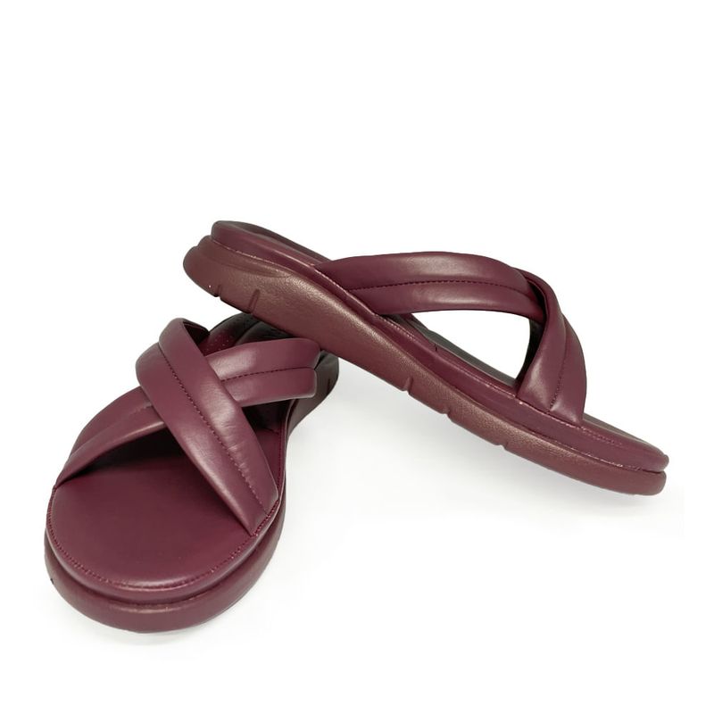 Sandalias vinotinto mujer hot sale