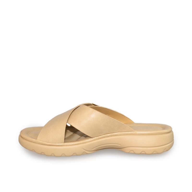 SANDALIAS MUJER MARCA VIA SPRING COLOR BEIGE