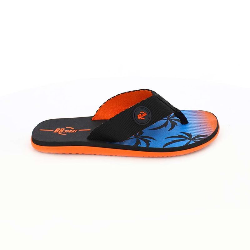 CHANCLAS HOMBRE MARCA BR SPORT COLOR NEGRO