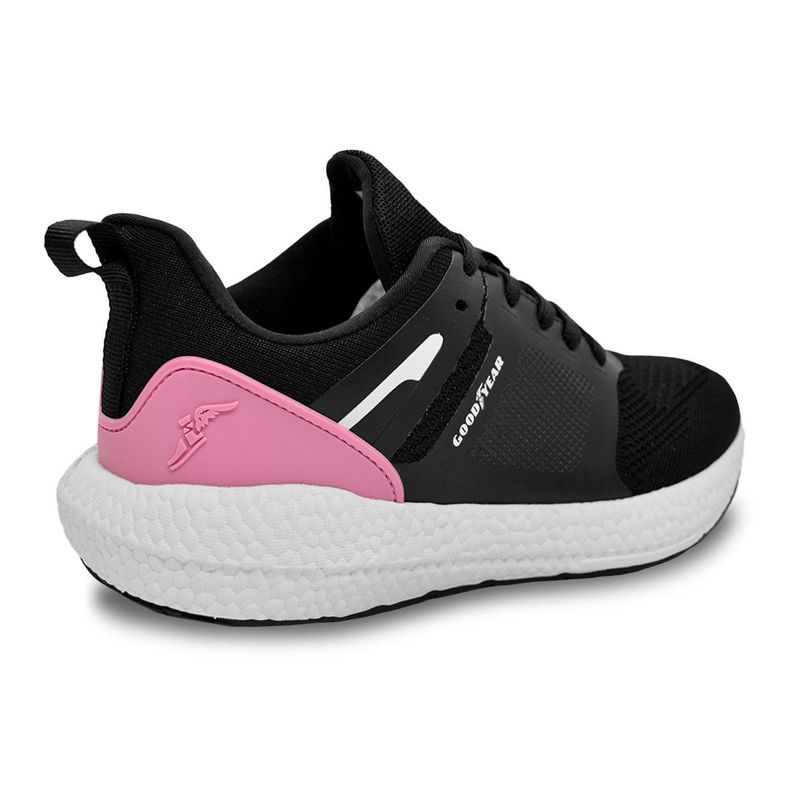 TENIS DEPORTIVOS MUJER MARCA GOOD YEAR COLOR NEGRO