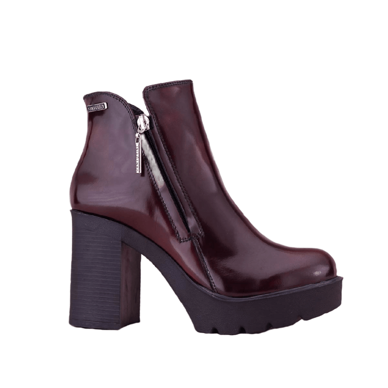 Botines tintos best sale