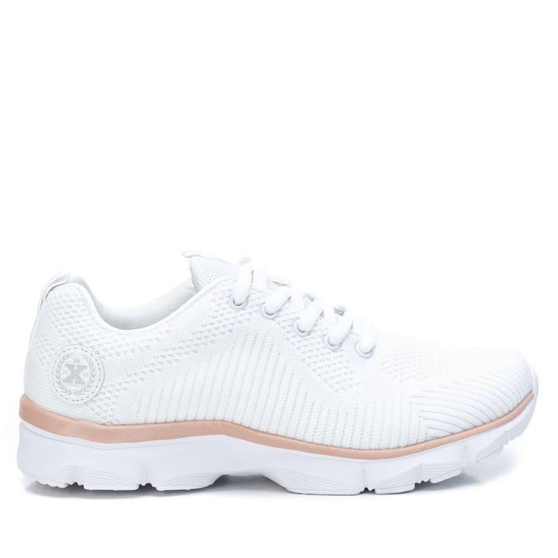 TENIS CASUALES MUJER MARCA XTI COLOR BLANCO