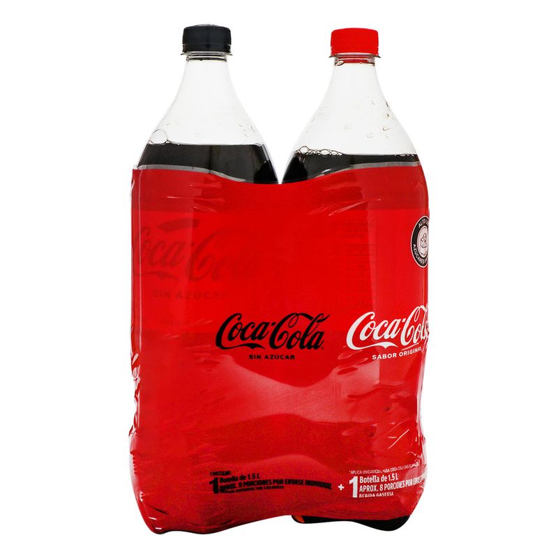 Gaseosa COCA COLA Botella 1.5L