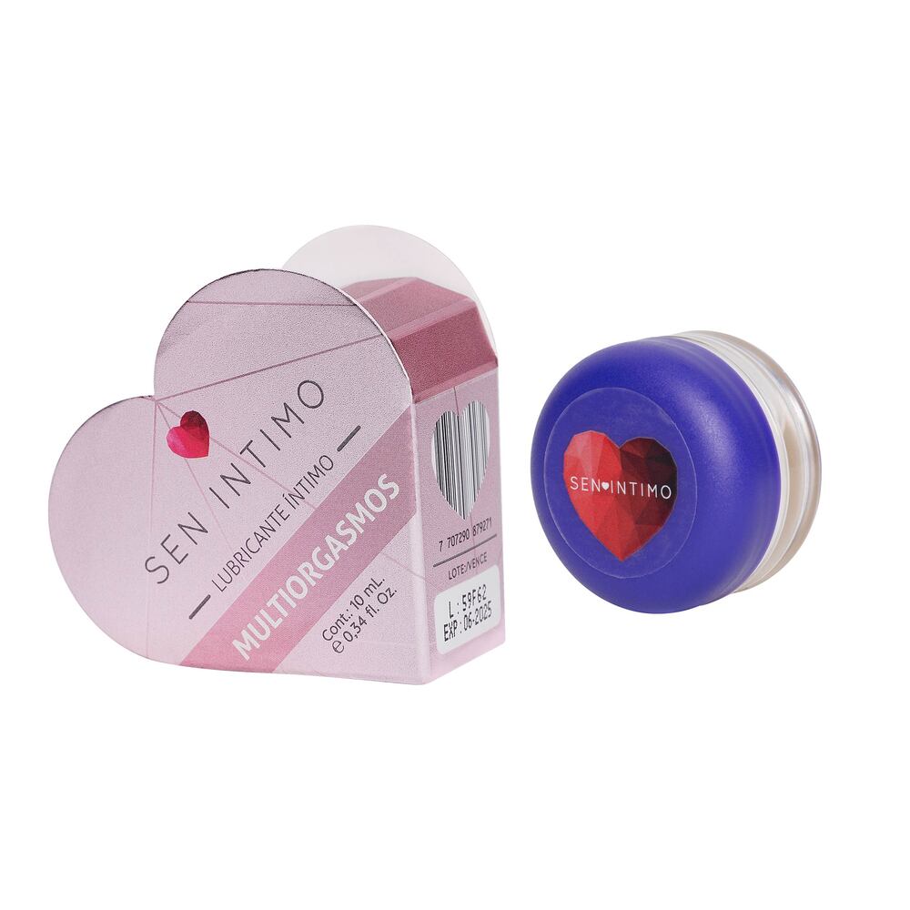 LUBRICANTE SEN INTIMO CORAZON MULTIORGASMOS