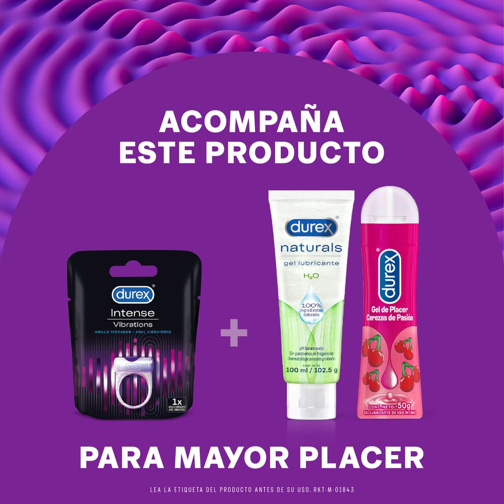 ANILLO VIBRADOR DUREX - Pide tus domicilios de farmacia y drogueria de  manera rapida y segura. Contamos con cobertura nacional incluyendo las ...