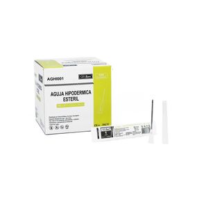AGUJA HIPODERMICA ALFASAFE 16G X 1 1/2 DESECHABLE