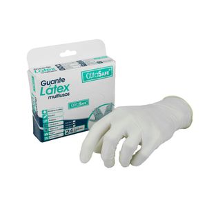 GUANTE LATEX ALFA SAFE T-M MEDIKAX