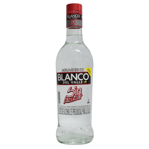 AGUARDIENTE BLANCO DEL VALLE SIN AZUCAR