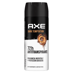 DESODORANTE AXE DARK TEMPTATION AEROSOL LATA X 152 ML