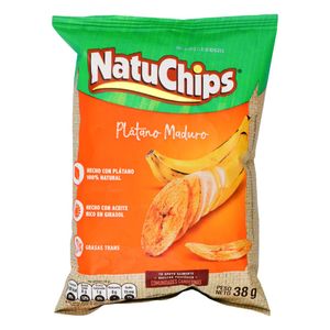 NATUCHIPS PLATANO MADURO