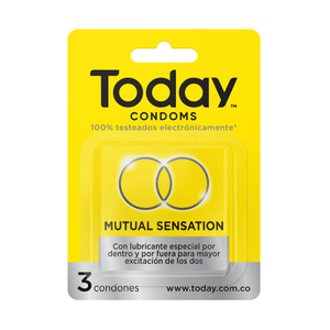 PRESERVATIVO TODAY MUTUAL SENSATIONS