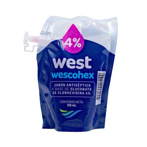 WESCOHEX JABON DE CLORHEXIDINA AL 4%