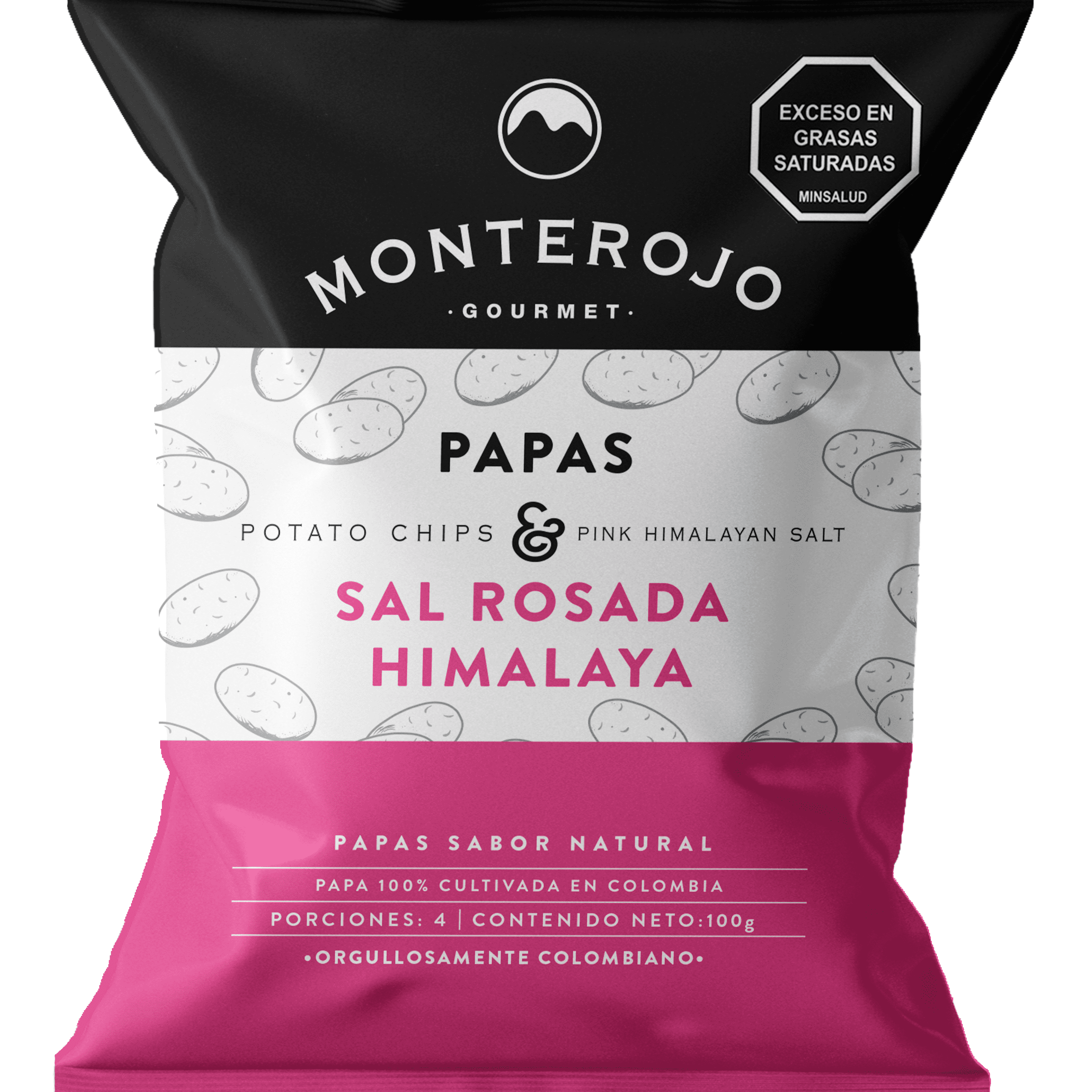 PAPAS MONTE ROJO SAL ROSADA