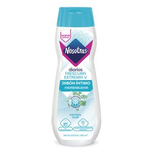 JABON INTIMO NOSOTRAS FRESCURA XTREMA HIERBABUENA