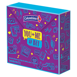 CHOCOLATE COLOMBINA COOKIES & CREAM SOBRE 7 UND