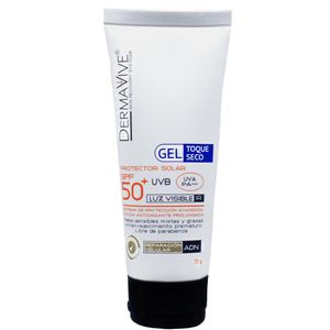 DERMAVIVE PROTECTOR SOLAR SPF 50+ GEL NF