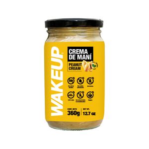 CREMA DE MANI NATURAL WAKEUP