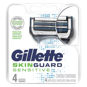 REPUESTO PARA AFEITAR GILLETTE SKINGUARD SENSITIVE X 4 UND