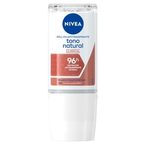 DESODORANTE NIVEA CLINICAL TONO NATURAL ROLL ON FCO X50ML